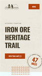 Mobile Screenshot of ironoreheritage.com