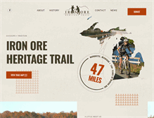 Tablet Screenshot of ironoreheritage.com